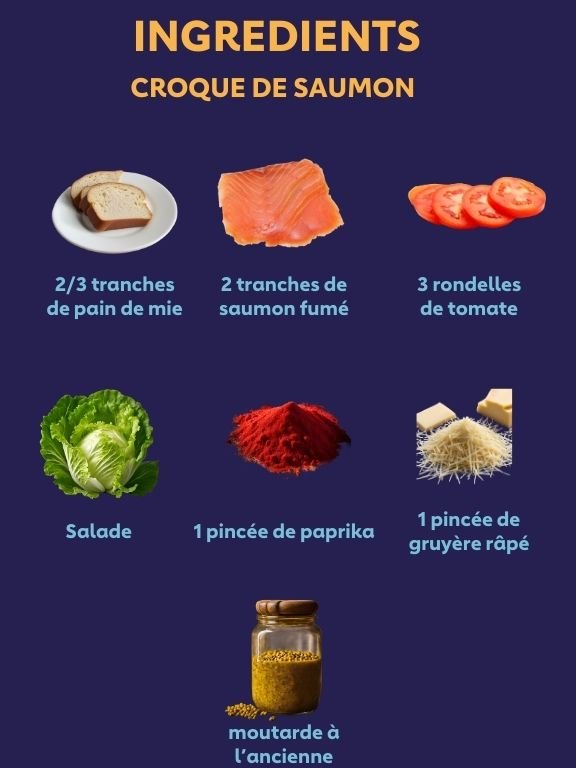 Croque au saumon 2