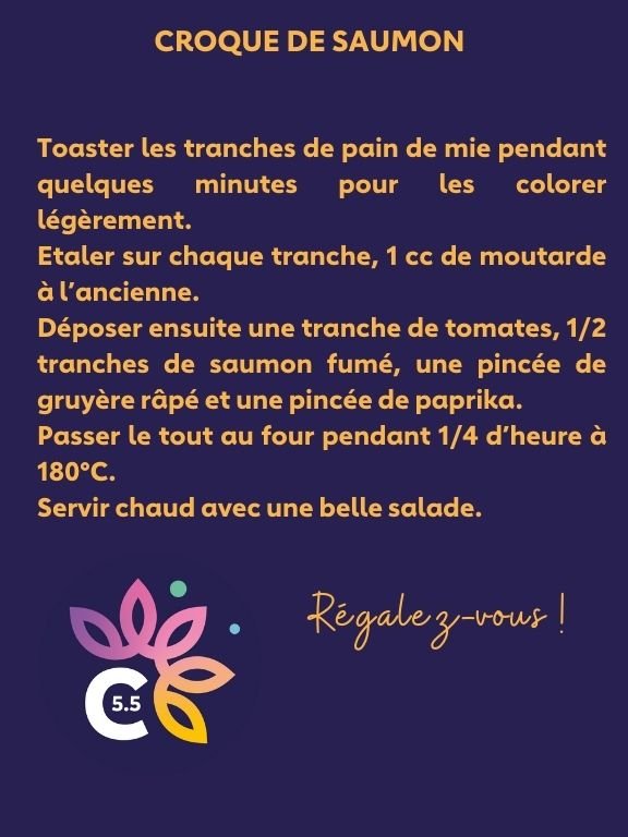 Croque au saumon 3