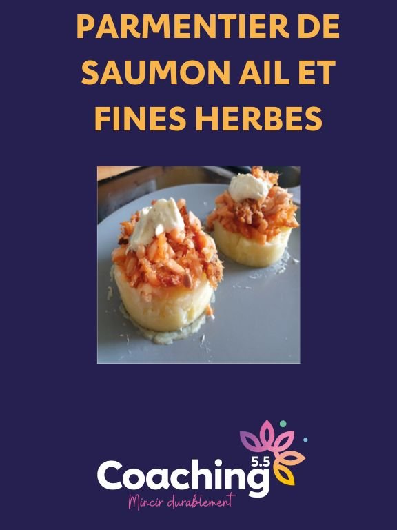 Parmentier de saumon ail et fines herbes 1