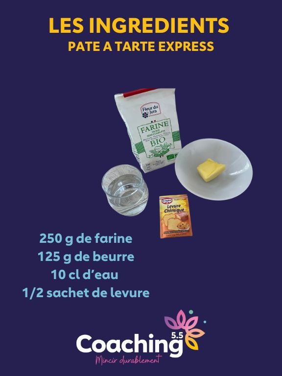 Pâte à tarte express 2