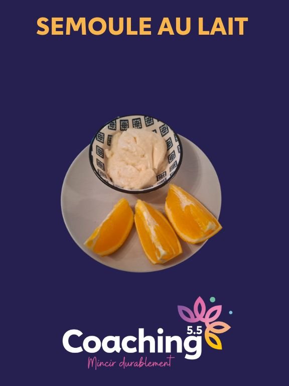 Semoule au lait 1