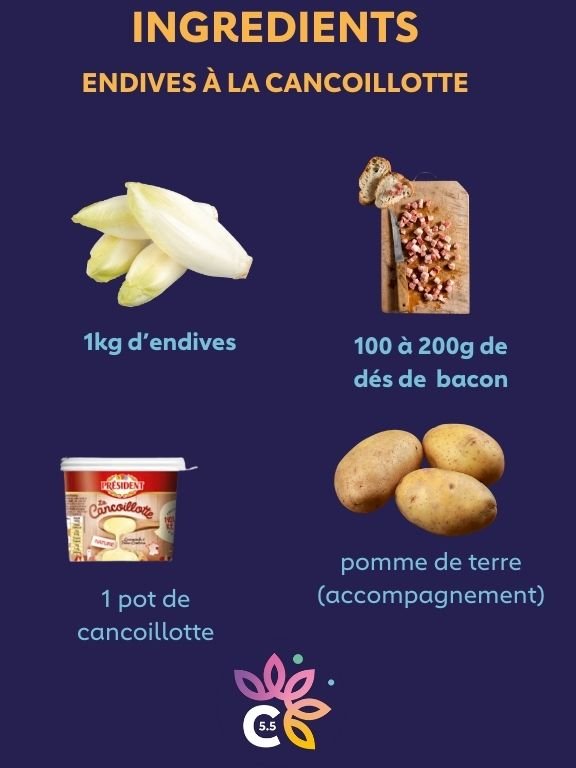 Endives à la cancoillotte 2