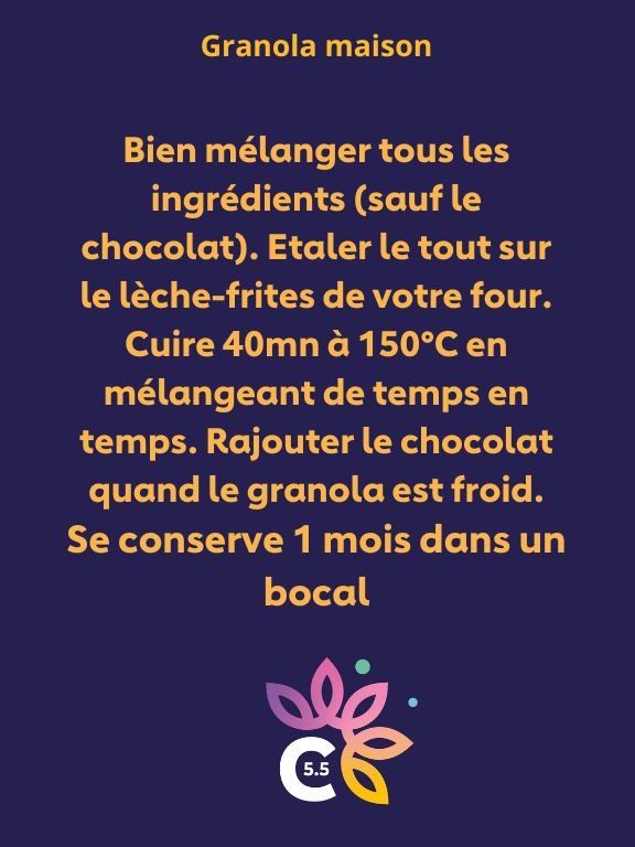 Granola maison 3