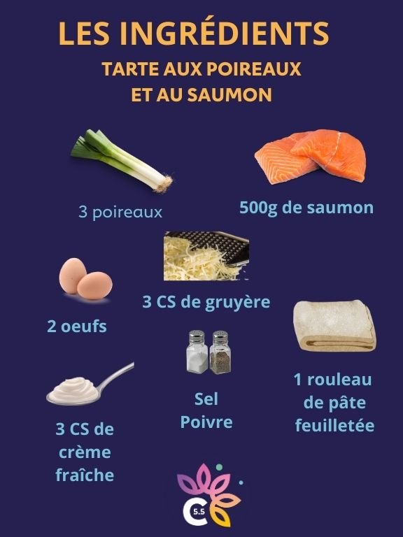 Tarte saumon poireaux 2