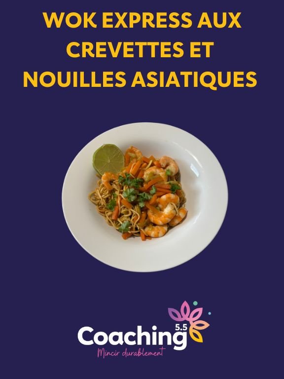 Wok express aux crevettes 1