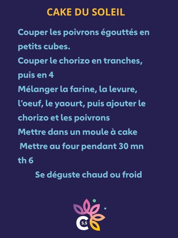 Cake du soleil 3