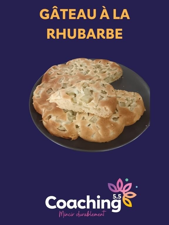 Gâtau à la rhubarbe 1