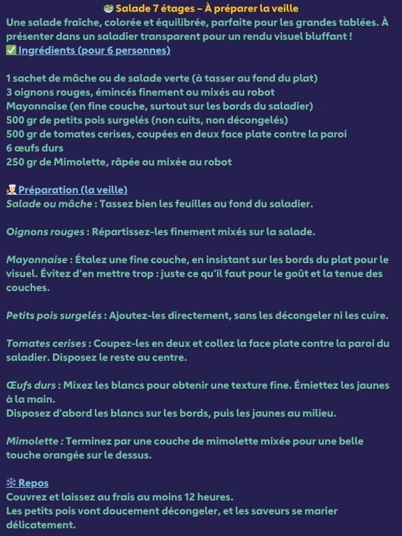 Salade 7 étages 3