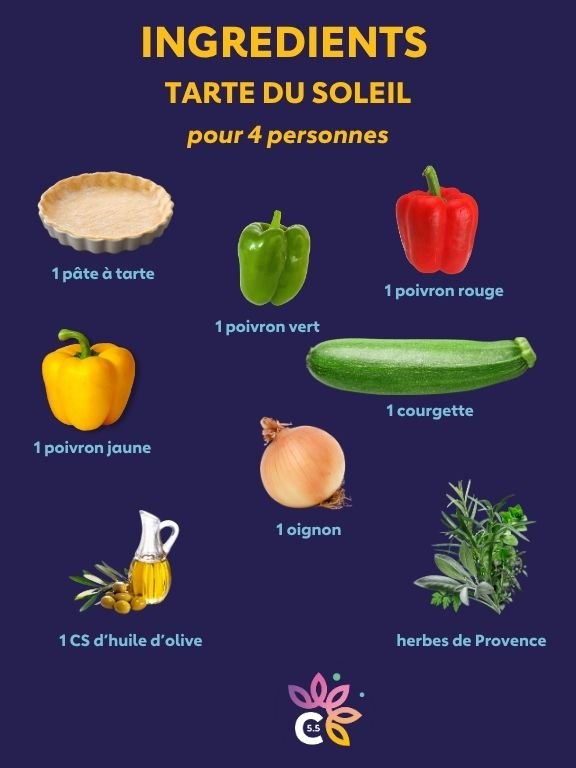 Tarte du soleil 2