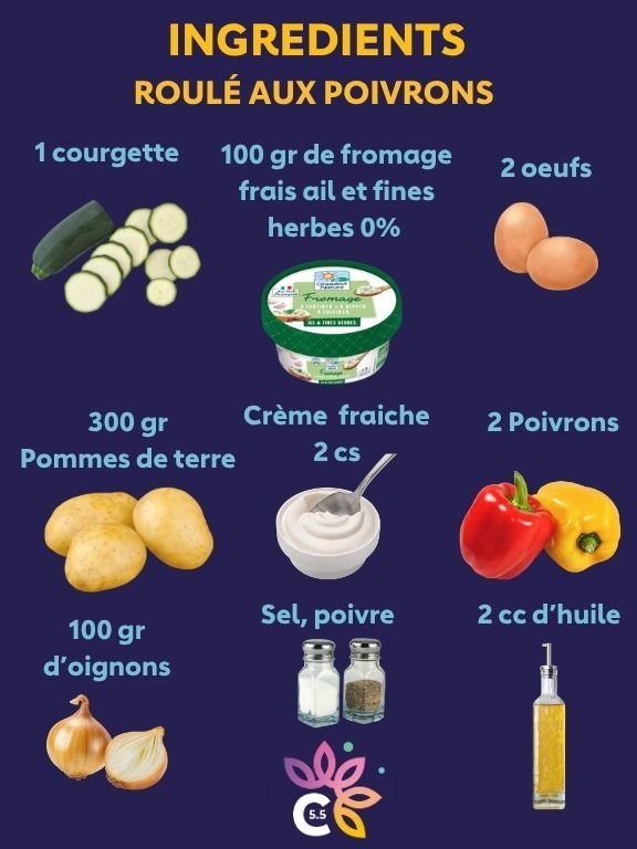 Roulé aux poivrons 2
