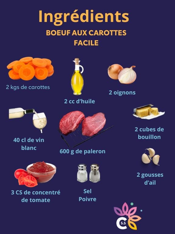 Boeuf aux carottes facile 2
