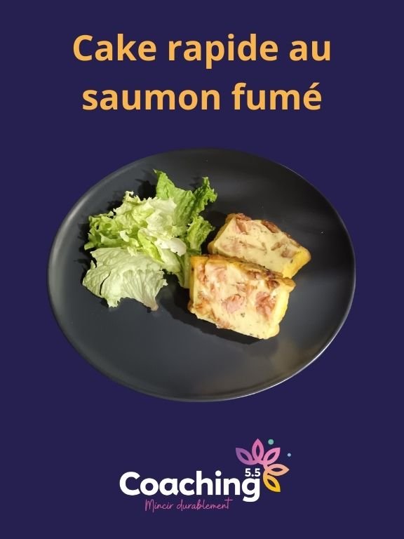 Cake rapide au saumon fumé 1