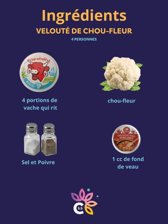 Velouté de chou-fleur 2